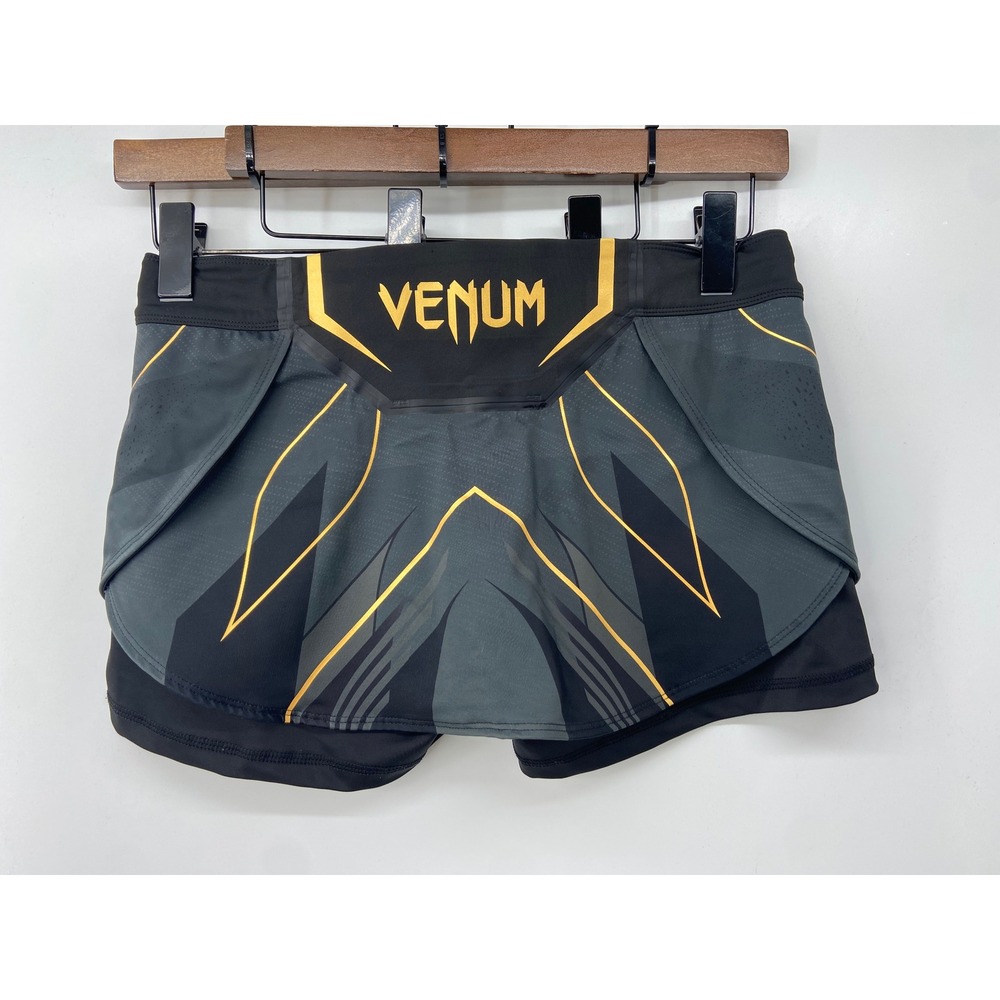 Venum Skort Womens Medium Black UFC Fight Week 2.0 Performance MMA Athletic